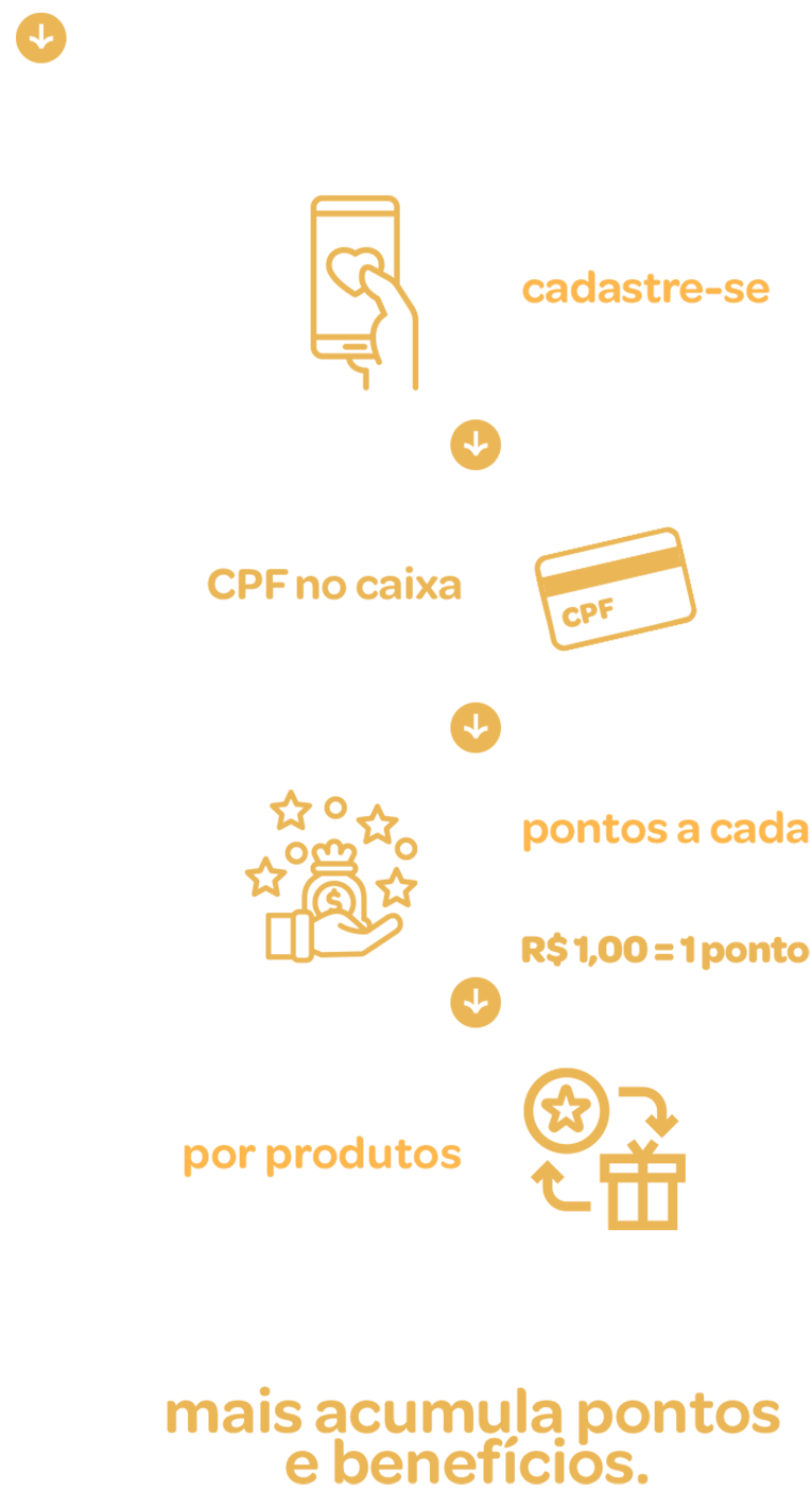 Fluxo de como funciona o Clube Perini
